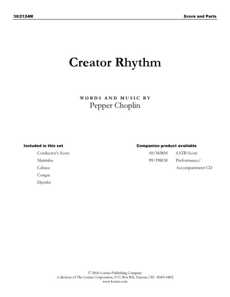 Creator Rhythm